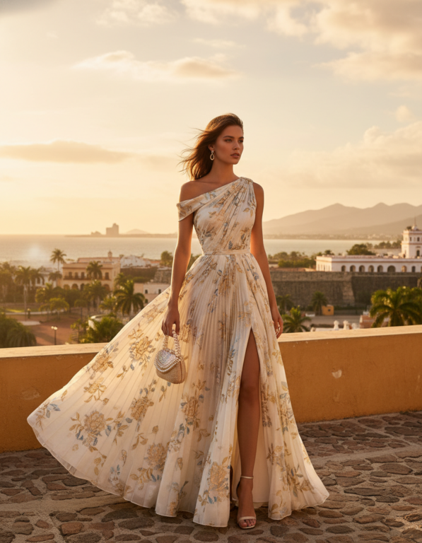 Gemma Deeks Style Guide: Formal attire Designer Summer Dresses in Colombia Summer 2026