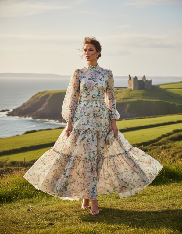 Gemma Deeks Style Guide: Formal attire Designer Summer Dresses in Ireland Summer 2026