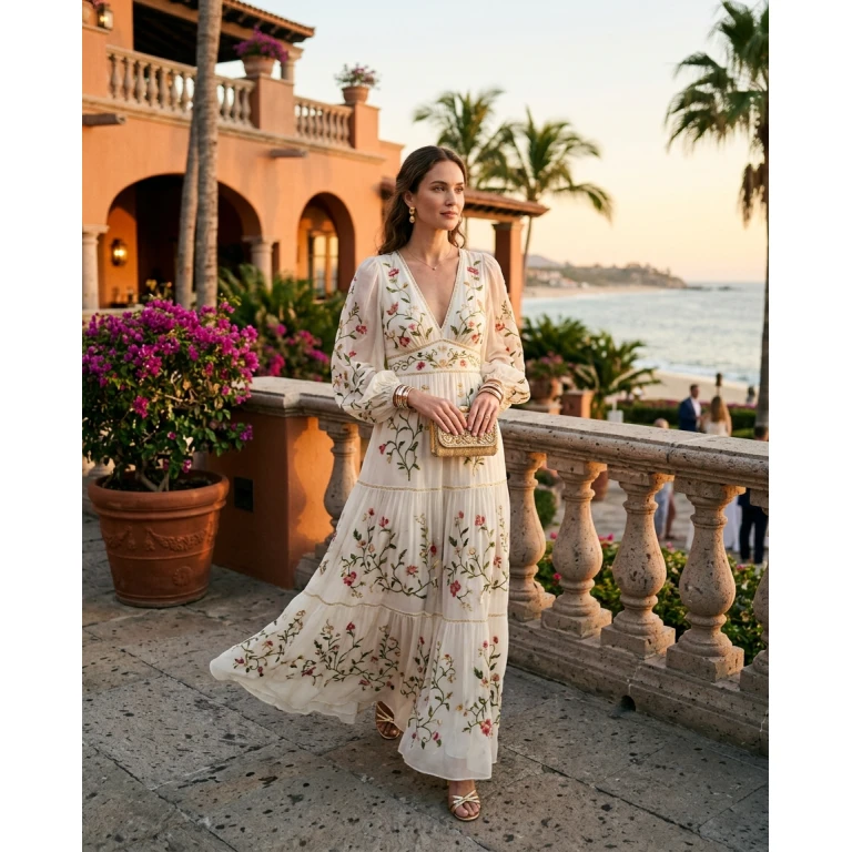 Gemma Deeks Style Guide: Formal attire Designer Summer Dresses in Mexico Summer 2026