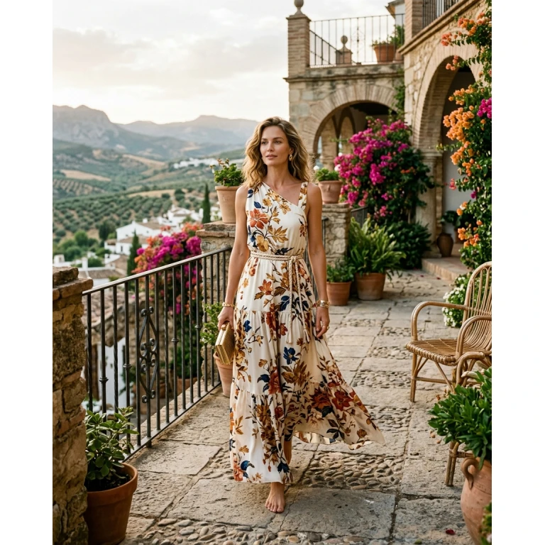 Gemma Deeks Style Guide: Formal attire Designer Summer Dresses in Spain Summer 2026