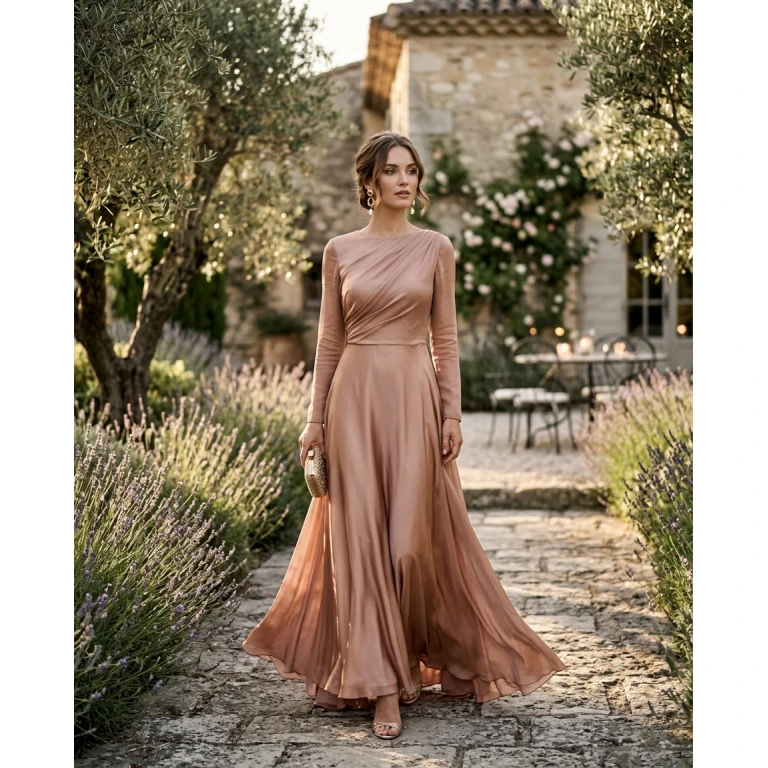 Gemma Deeks Style Guide: Formal attire dinner outfit in Provence France Summer 2026