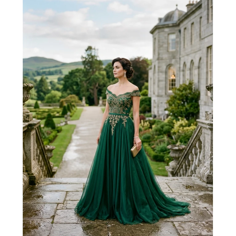 Gemma Deeks Style Guide: Formal attire gala gown in Ireland Summer 2026