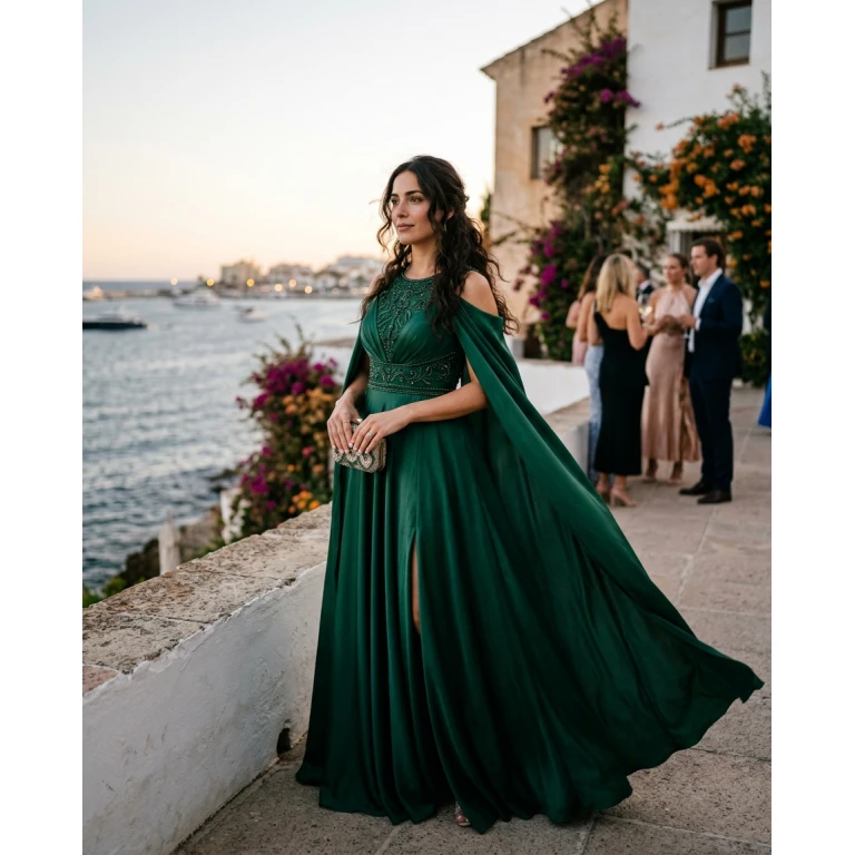 Gemma Deeks Style Guide: Formal attire gala gown in Marbella Summer 2026