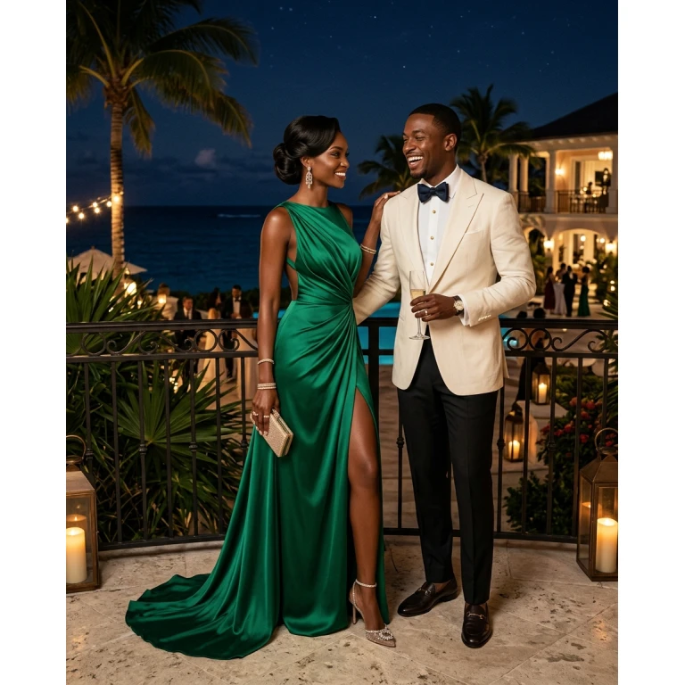 Gemma Deeks Style Guide: Formal attire Holiday parties in Bahamas Summer 2026