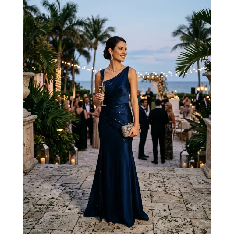 Gemma Deeks Style Guide: Formal attire Holiday parties in Florida Summer 2026