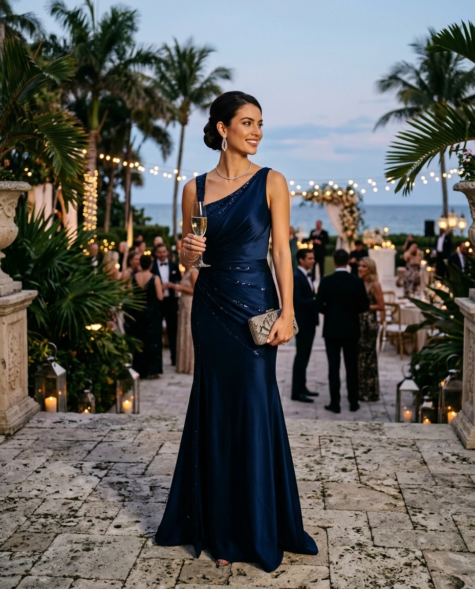 Gemma Deeks Style Guide: Formal attire Holiday parties in Florida Summer 2026