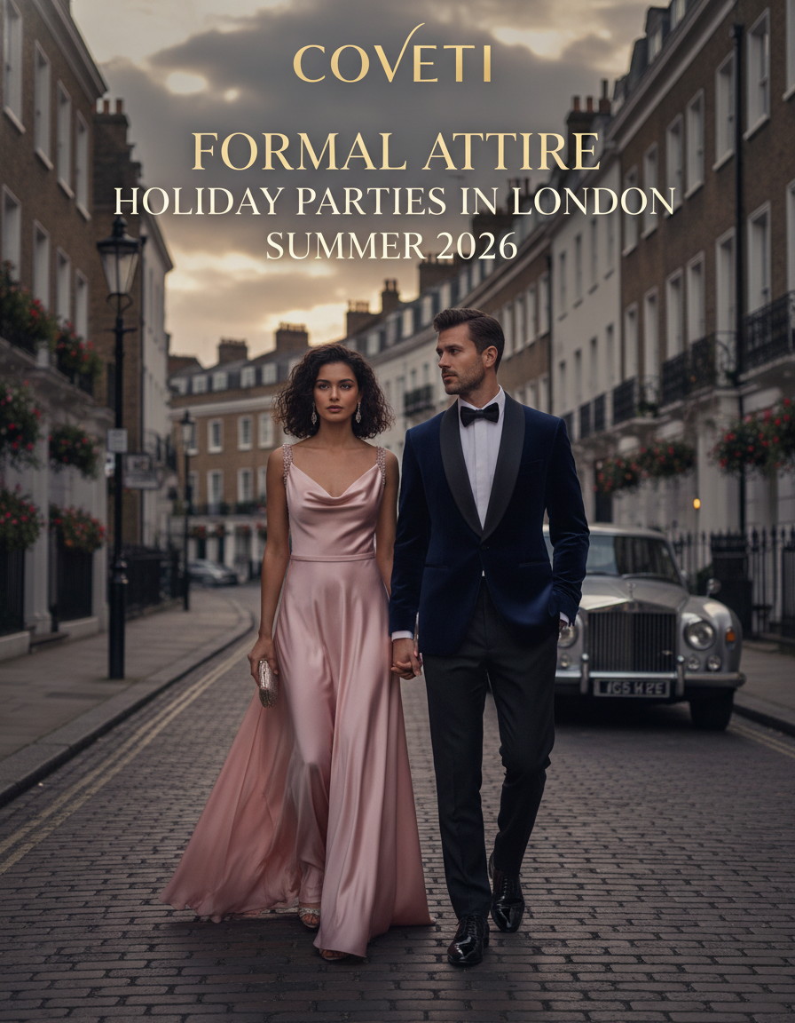 Gemma Deeks Style Guide: Formal attire Holiday parties in London Summer 2026