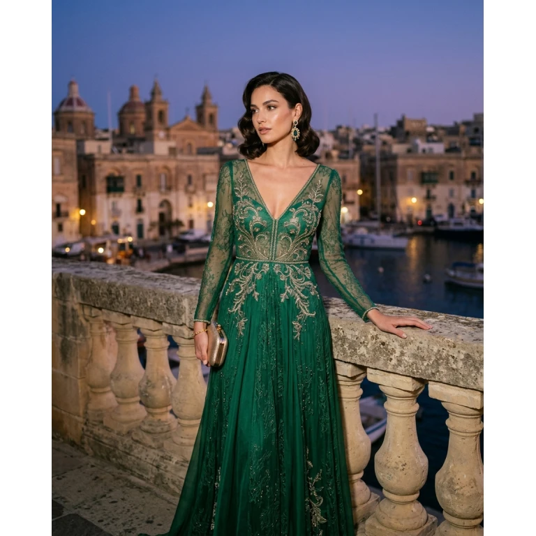 Gemma Deeks Style Guide: Formal attire Holiday parties in Malta Summer 2026