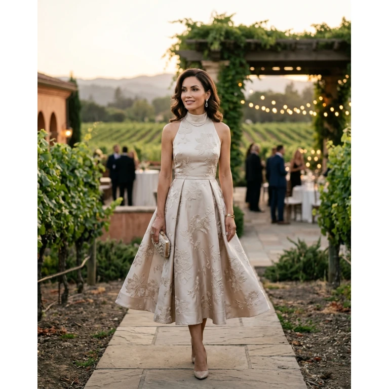 Gemma Deeks Style Guide: Formal attire Holiday parties in Napa Valley Summer 2026