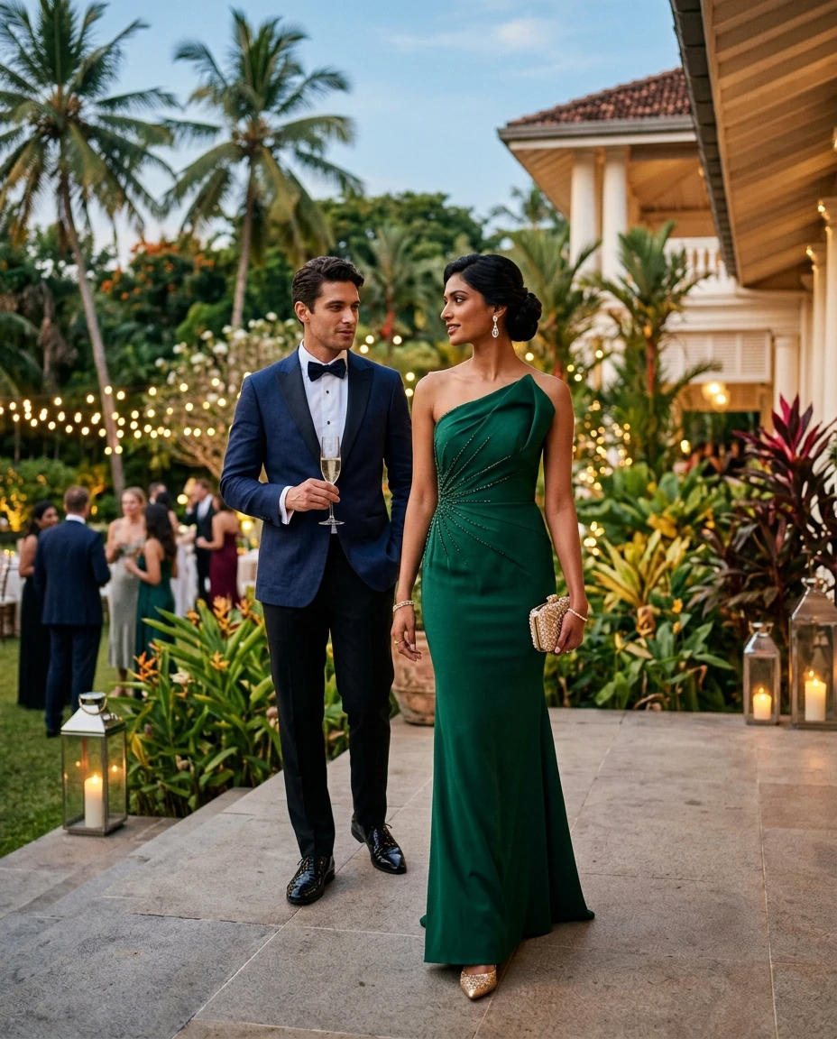 Gemma Deeks Style Guide: Formal attire Holiday parties in Sri Lanka Summer 2026