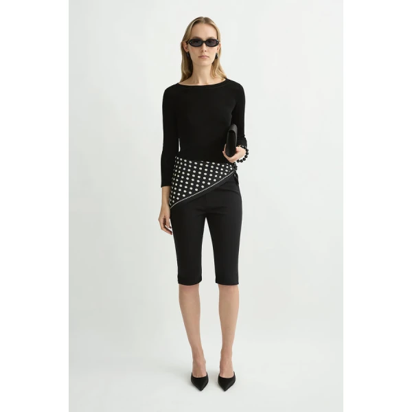 Posse Aimee Top – sustainable Tops in Black from Australian designer at Luxury Shoes .