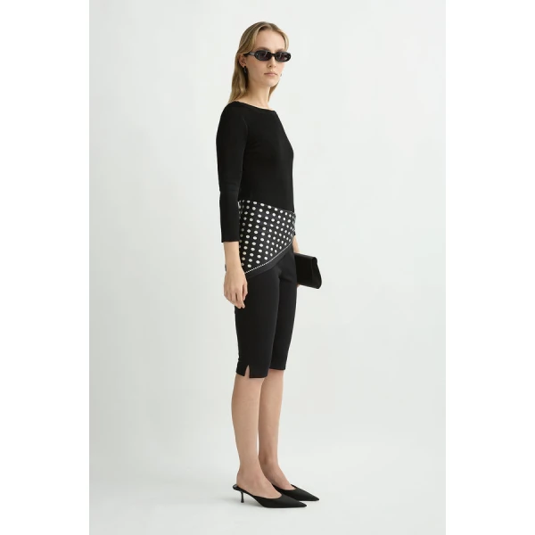 Posse Aimee Top – sustainable Tops in Black from Australian designer at Luxury Shoes .