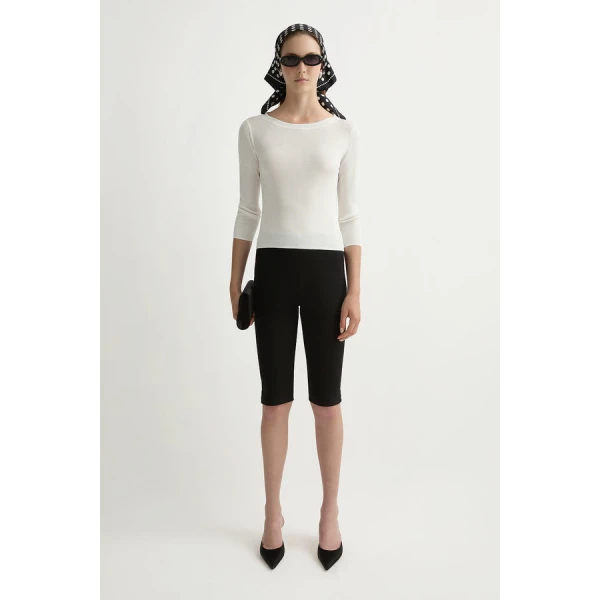 Posse Aimee Top – sustainable Tops in White from Australian designer at Luxury Shoes .