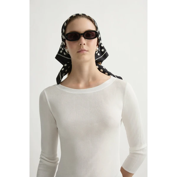 Posse Aimee Top – sustainable Tops in White from Australian designer at Luxury Shoes .