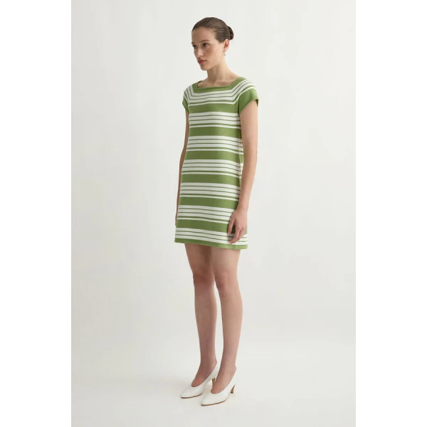 Posse Anna Mini Dress – sustainable Dresses in Green from Australian designer at Luxury Shoes .