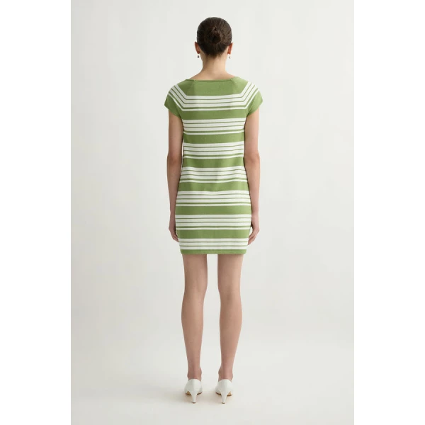 Posse Anna Mini Dress – sustainable Dresses in Green from Australian designer at Luxury Shoes .