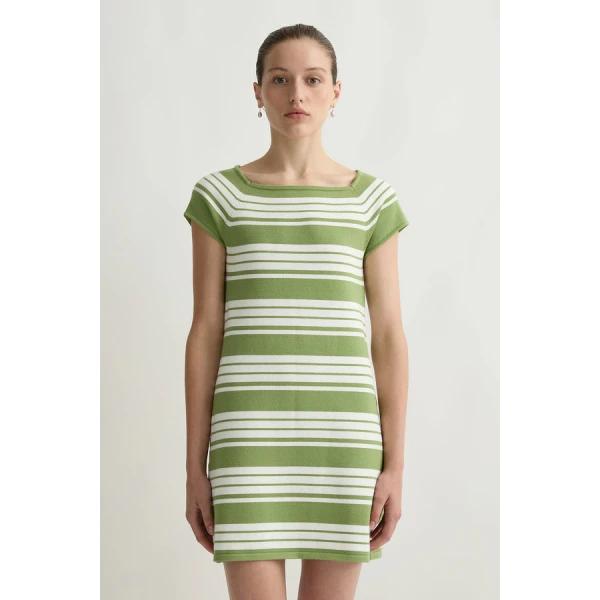 Posse Anna Mini Dress – sustainable Dresses in Green from Australian designer at Luxury Shoes .