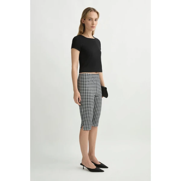 Posse Clover Tee – sustainable Tops in Black from Australian designer at Luxury Shoes .