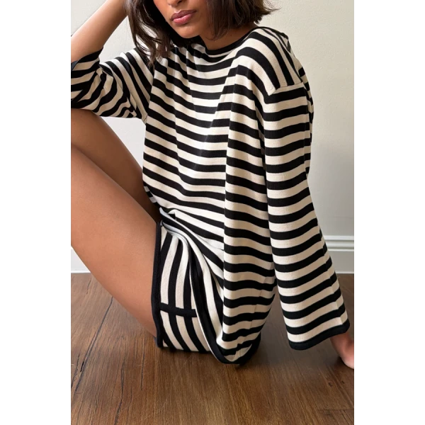 Posse Darcy Long Sleeve Top – sustainable Tops in Black from Australian designer at Luxury Shoes .