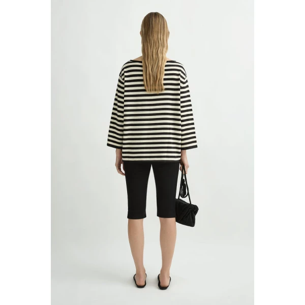 Posse Darcy Long Sleeve Top – sustainable Tops in Black from Australian designer at Luxury Shoes .