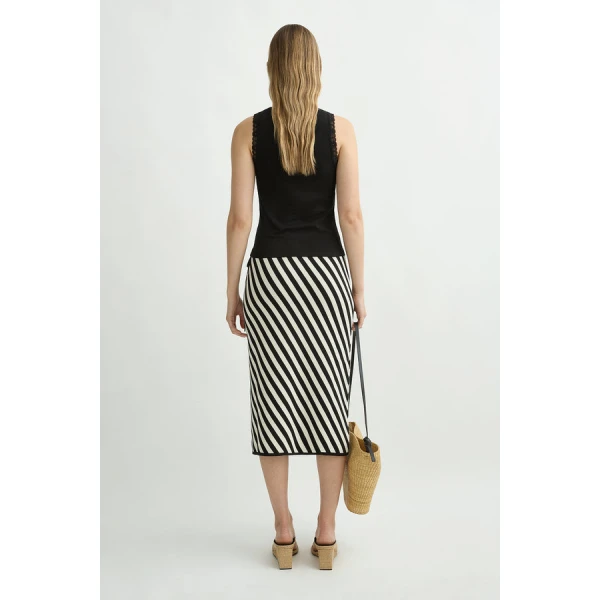 Posse Darcy Skirt – sustainable Skirts in Black from Australian designer at Luxury Shoes .
