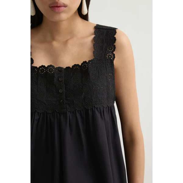 Posse Ezra Tunic – sustainable Dresses in Black from Australian designer at Luxury Shoes .