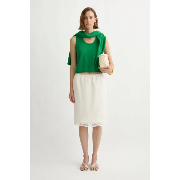 Posse Freddie Tank – sustainable Tops in Green from Australian designer at Luxury Shoes .