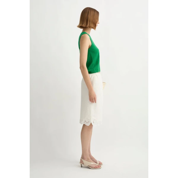 Posse Freddie Tank – sustainable Tops in Green from Australian designer at Luxury Shoes .