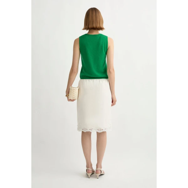 Posse Freddie Tank – sustainable Tops in Green from Australian designer at Luxury Shoes .