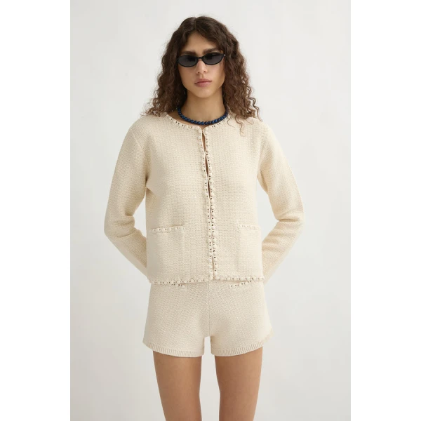 Posse Harlan Jacket – sustainable Jackets in Beige from Australian designer at Luxury Shoes .