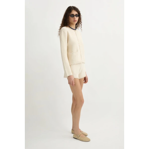 Posse Harlan Jacket – sustainable Jackets in Beige from Australian designer at Luxury Shoes .