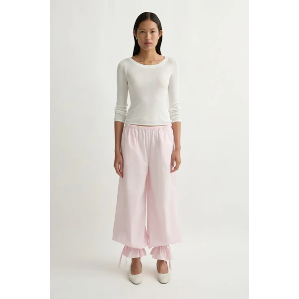Posse Lindie Pant – sustainable Pants in Pink from Australian designer at Luxury Shoes .