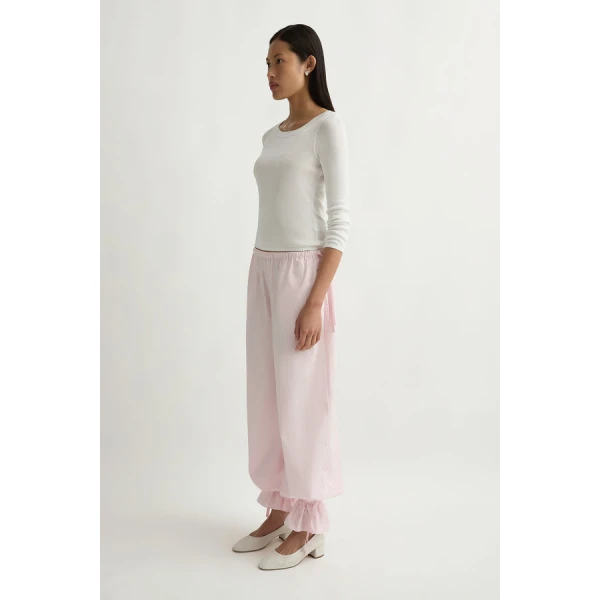 Posse Lindie Pant – sustainable Pants in Pink from Australian designer at Luxury Shoes .