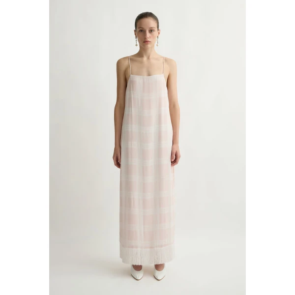 Posse Lola Dress – sustainable Dresses in Pink from Australian designer at Luxury Shoes .