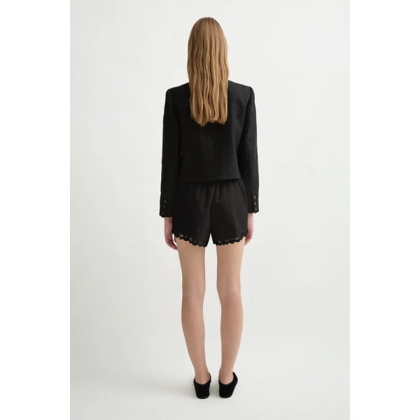 Posse Marilyn Short – sustainable Shorts in Black from Australian designer at Luxury Shoes .