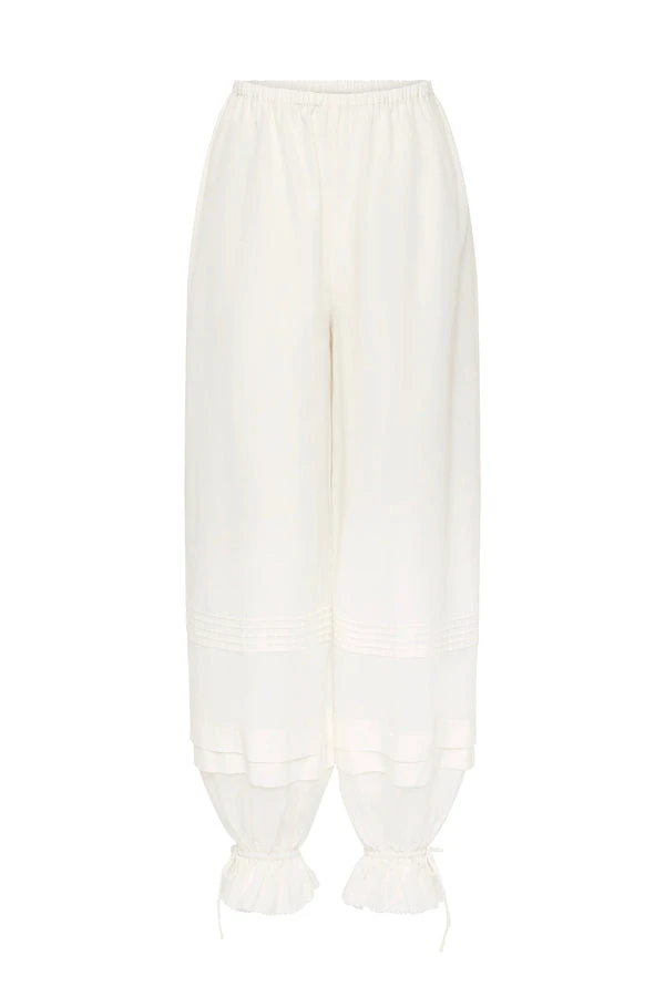 Posse Pearl Pants – Minimalist Sustainable Pants | Luxury Shoes Pearl Pants - Image 1