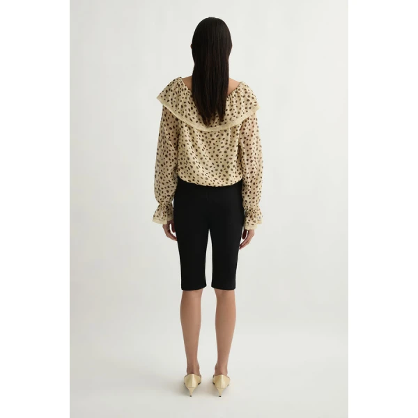 Posse Priscilla Blouse – sustainable Tops in Beige from Australian designer at Luxury Shoes .