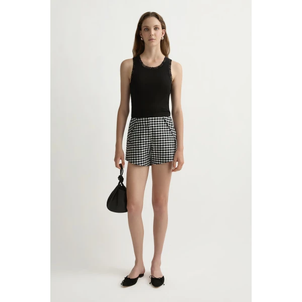 Posse Roberta Tank – sustainable Tops in Black from Australian designer at Luxury Shoes .