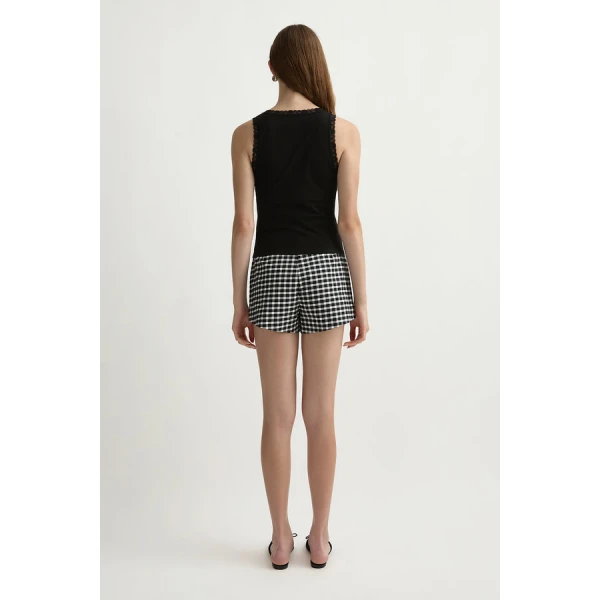 Posse Roberta Tank – sustainable Tops in Black from Australian designer at Luxury Shoes .
