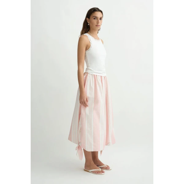 Posse Roberta Tank – sustainable Tops in White from Australian designer at Luxury Shoes .