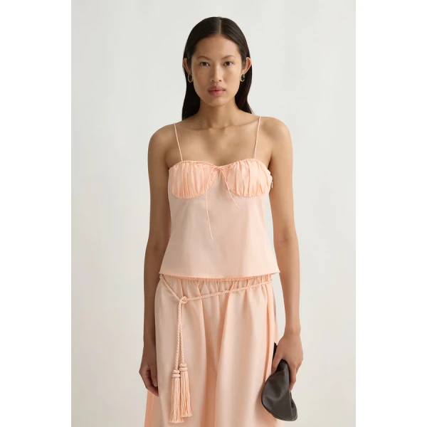 Posse Willow Cami – sustainable Tops in Pink from Australian designer at Luxury Shoes .