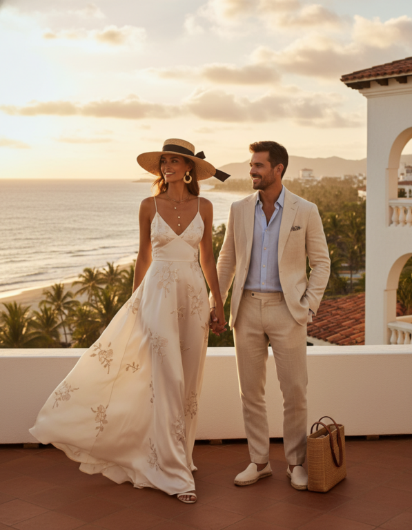 Gemma Deeks Style Guide: Resort chic Anniversary in Colombia Summer 2026