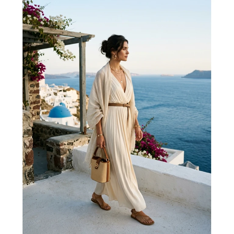 Gemma Deeks Style Guide: Resort chic Anniversary in Greece Summer 2026