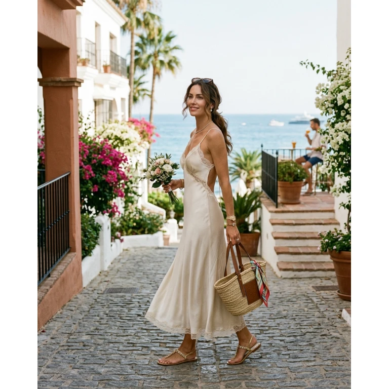 Gemma Deeks Style Guide: Resort chic Anniversary in Marbella Summer 2026