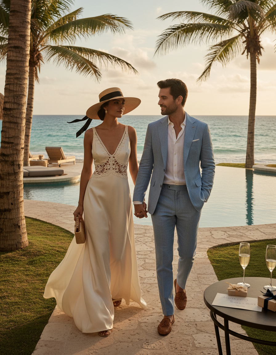 Gemma Deeks Style Guide: Resort chic Anniversary in Mexico Summer 2026
