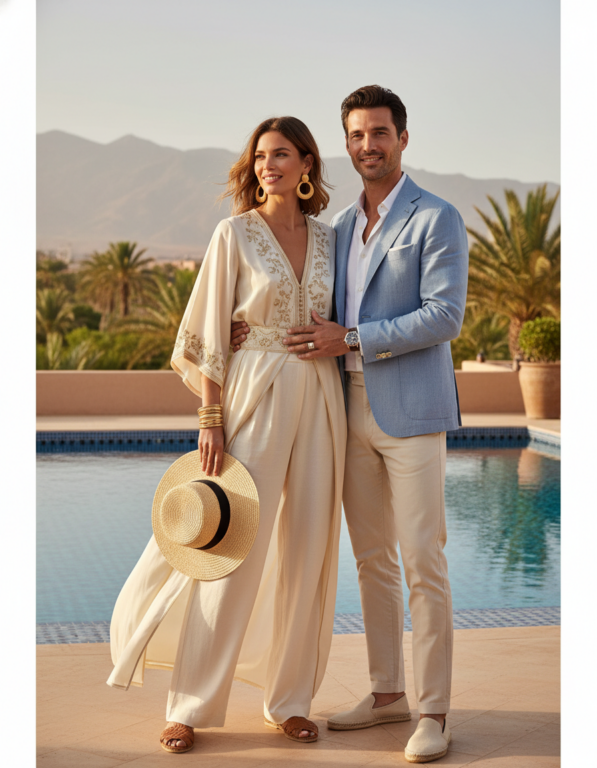 Gemma Deeks Style Guide: Resort chic Anniversary in Moroco Summer 2026