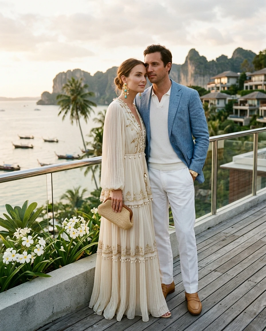 Gemma Deeks Style Guide: Resort chic Anniversary in Phuket Summer 2026