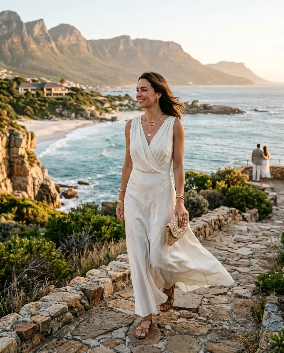 Gemma Deeks Style Guide: Resort chic Anniversary in South Africa Summer 2026