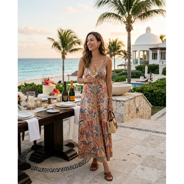 Gemma Deeks Style Guide: Resort chic Birthday in Cancun Summer 2026