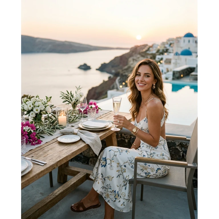 Gemma Deeks Style Guide: Resort chic Birthday in Crete Summer 2026